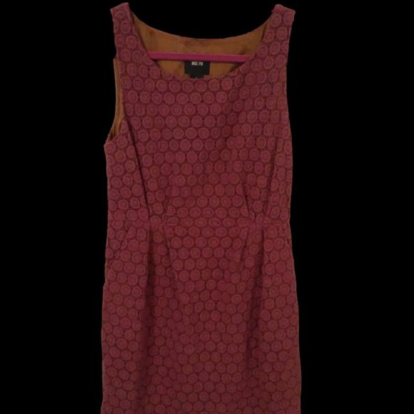 Purple eyelet dress Maeve by Anthropologie - Picture 1 of 1